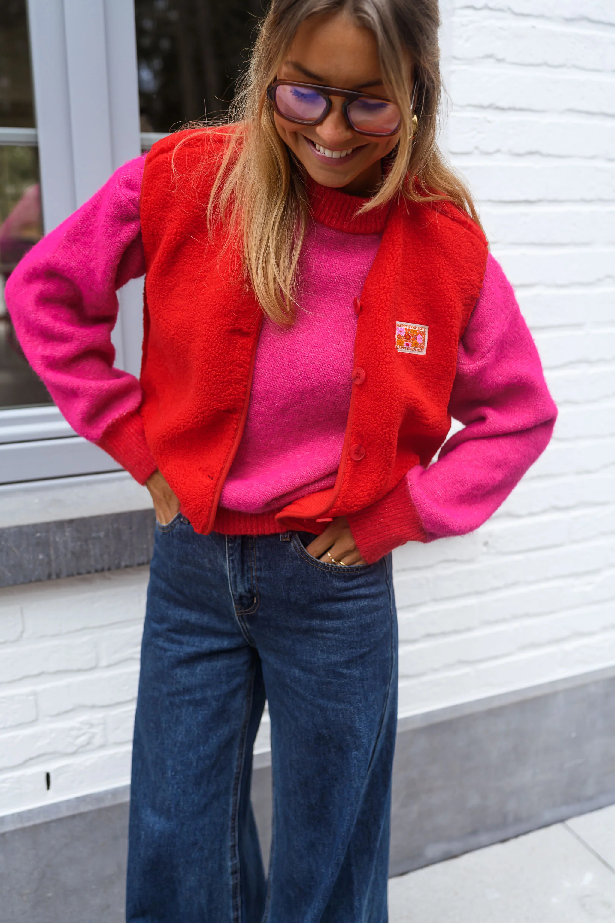 Red Lolie Vest - Image 9
