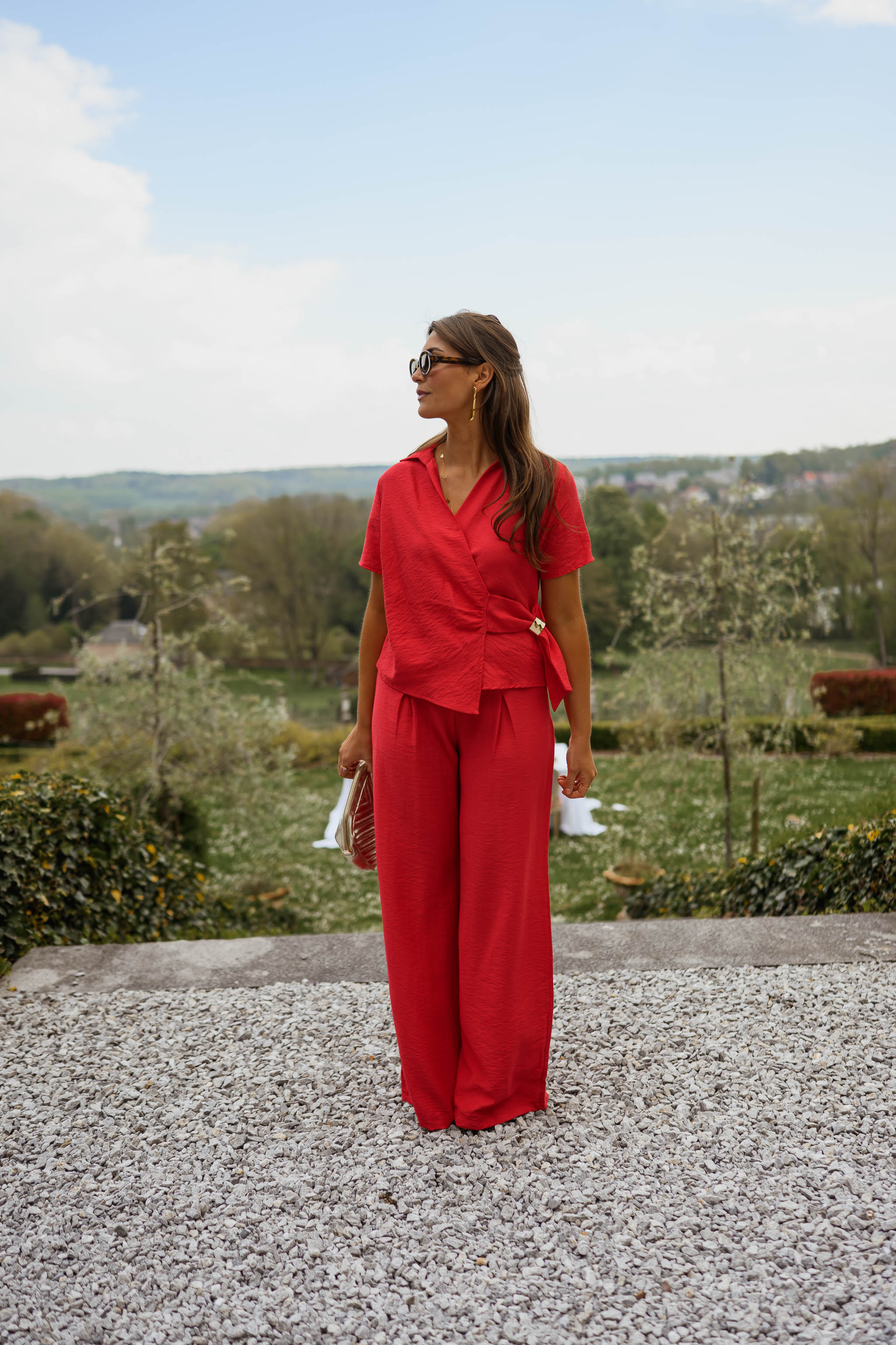 Red Patricia Blouse - Image 4