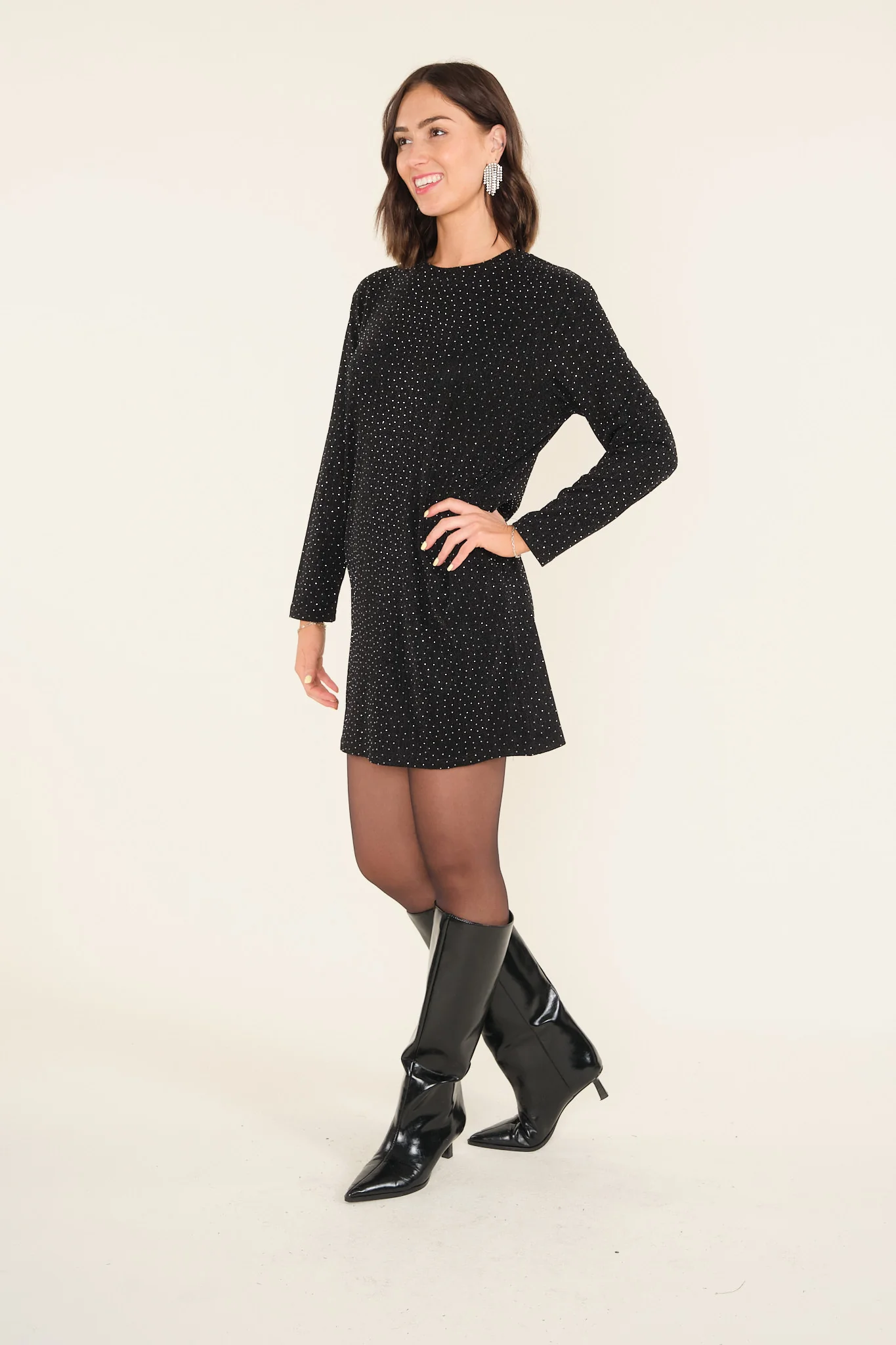 Black Halia Dress - Image 9