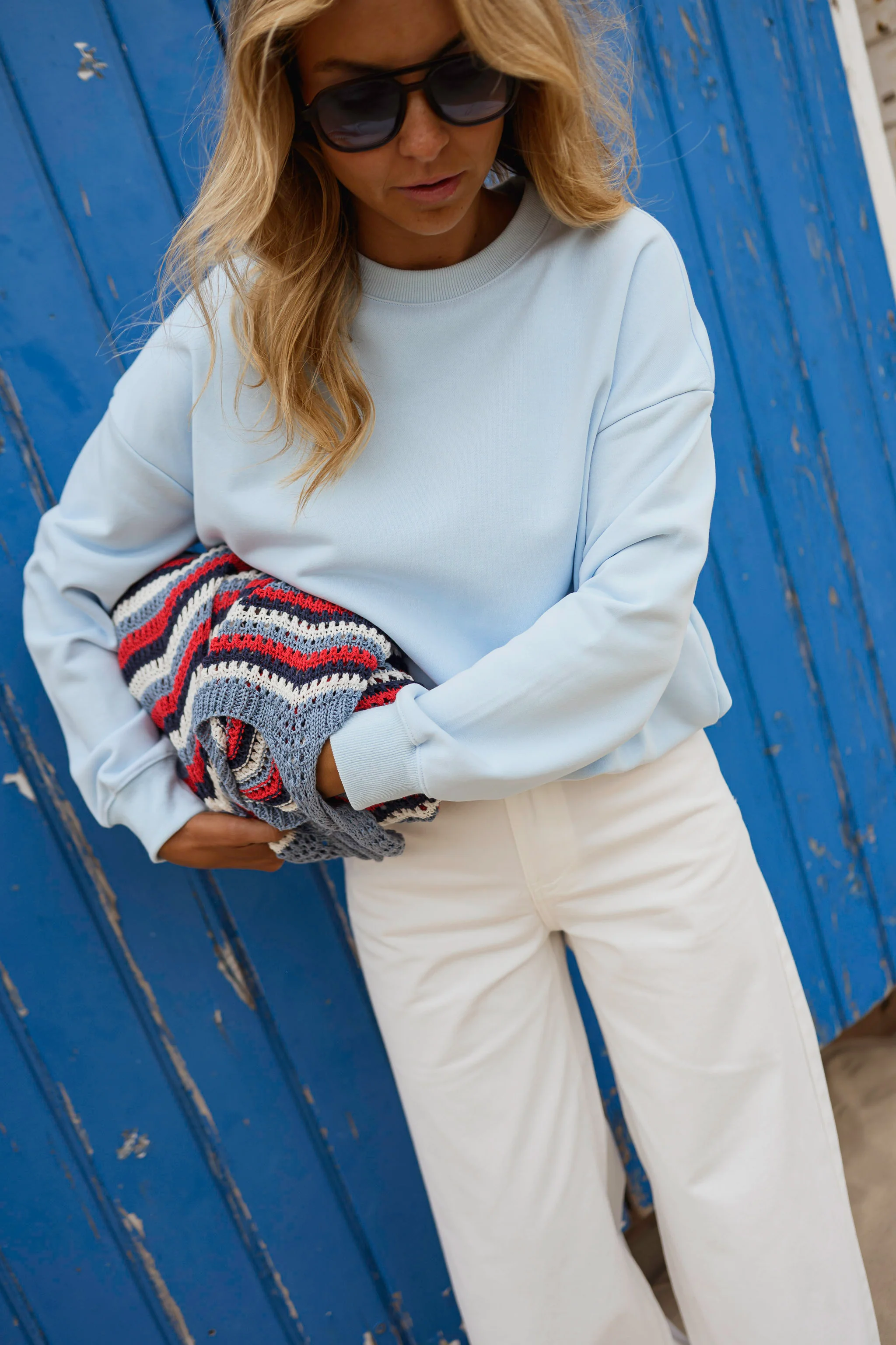 Sky Blue Roxana Sweater - Image 9