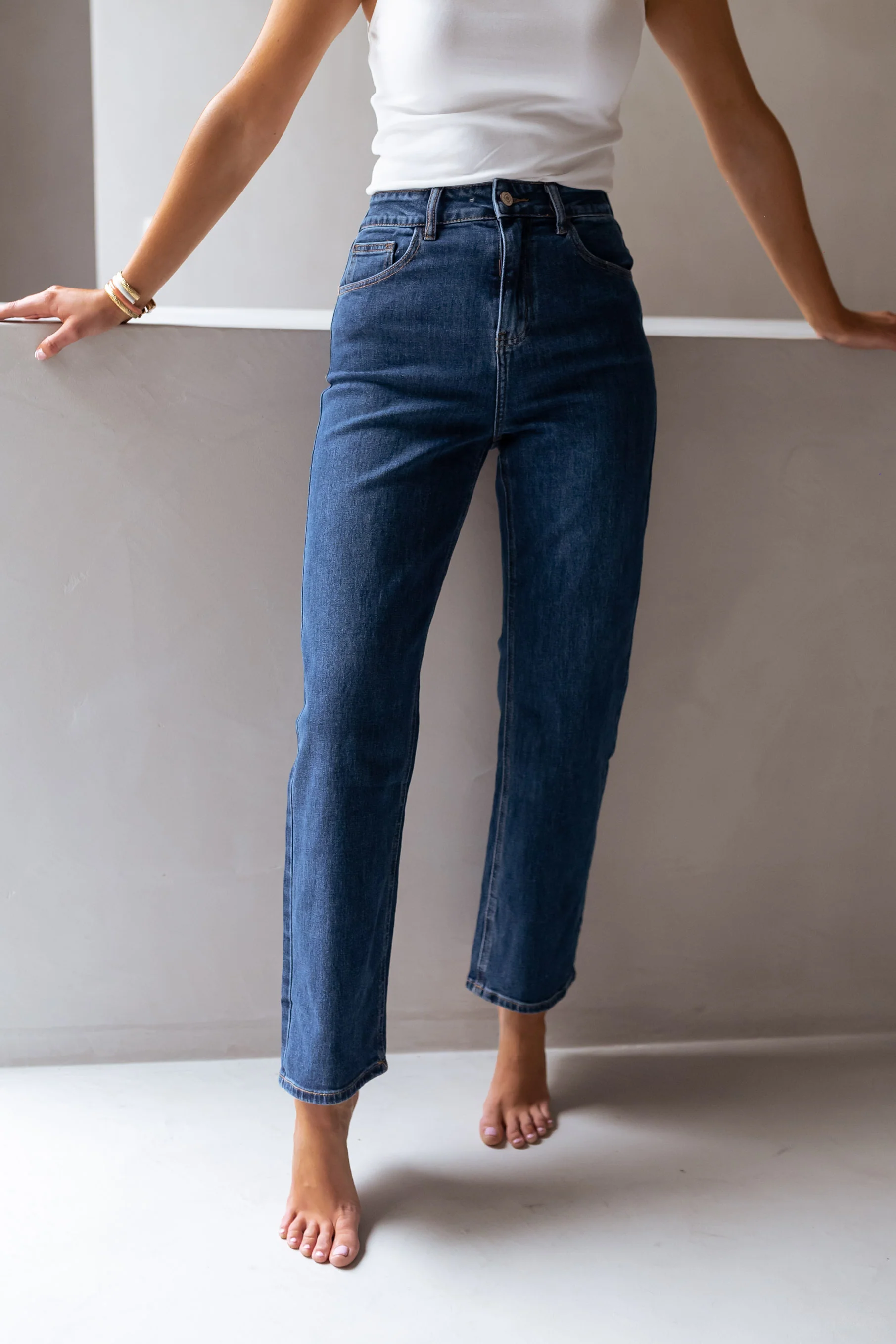 Dark Blue Solan Jeans - Image 3