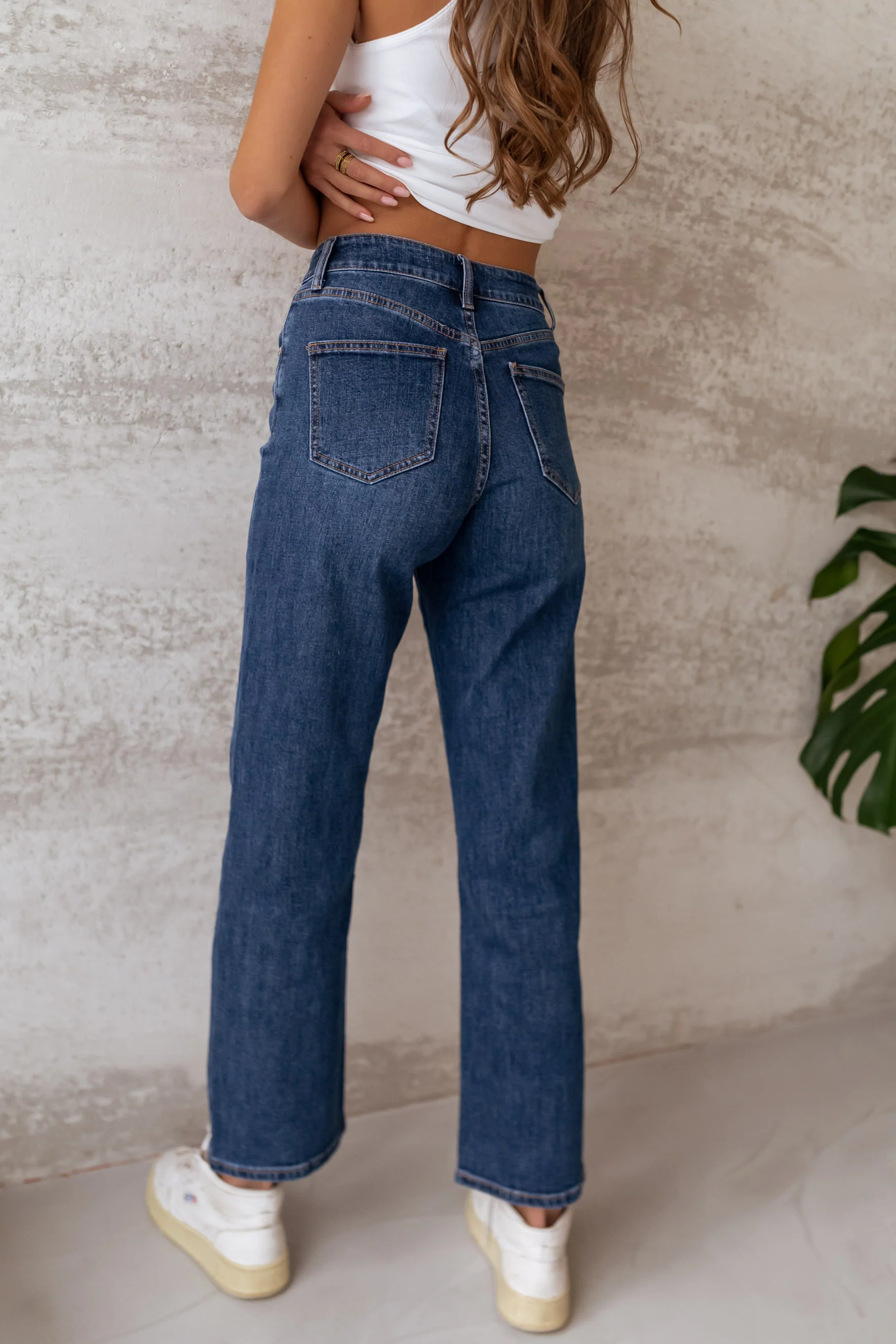 Dark Blue Solan Jeans - Image 4