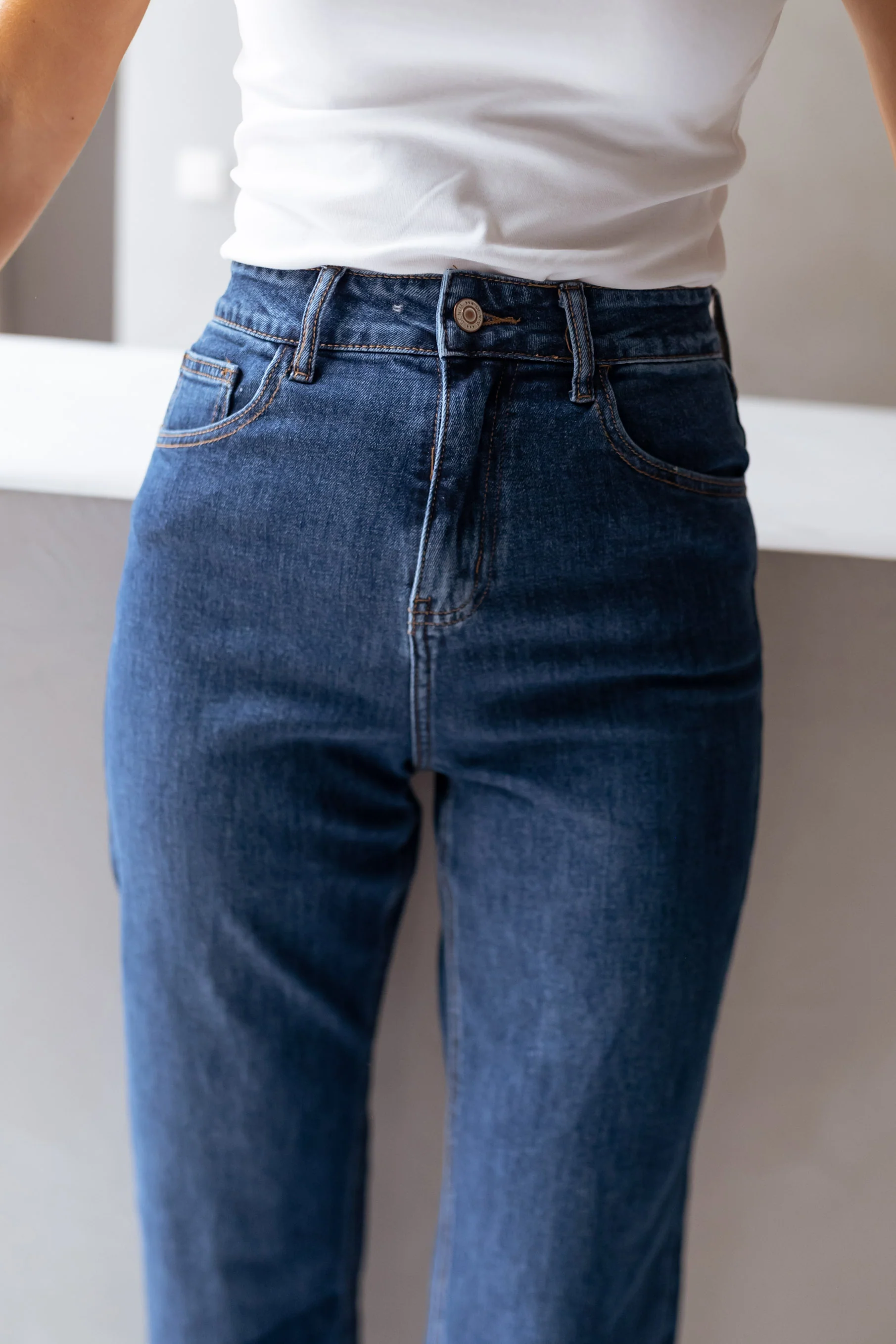 Dark Blue Solan Jeans - Image 5