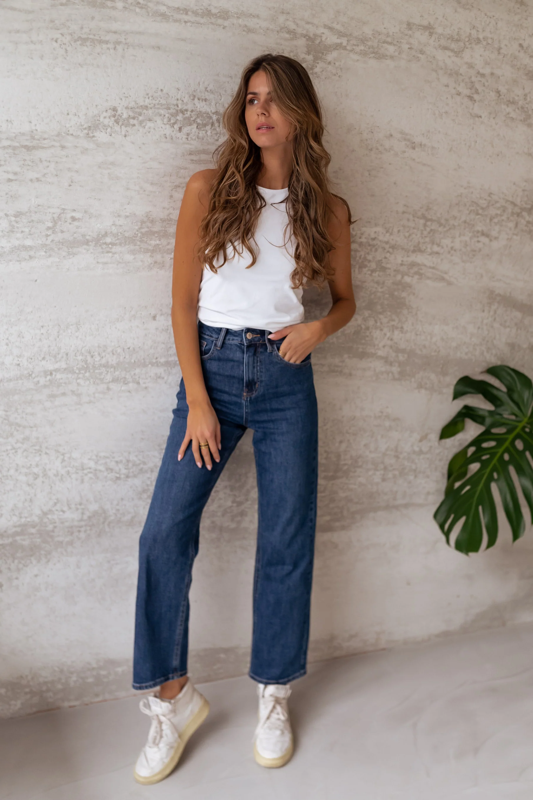 Dark Blue Solan Jeans - Image 7