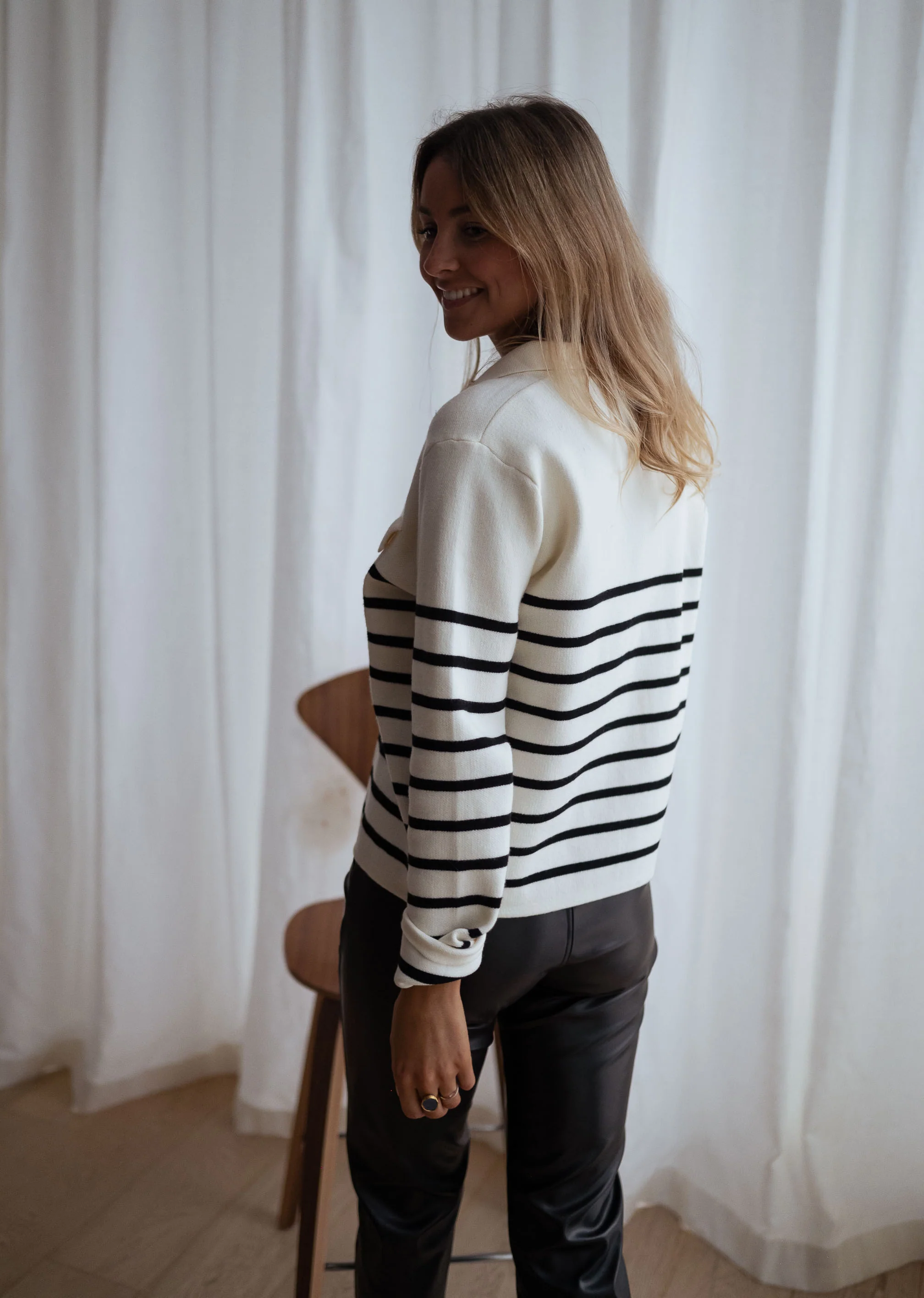 Striped Danie Cardigan - Image 3