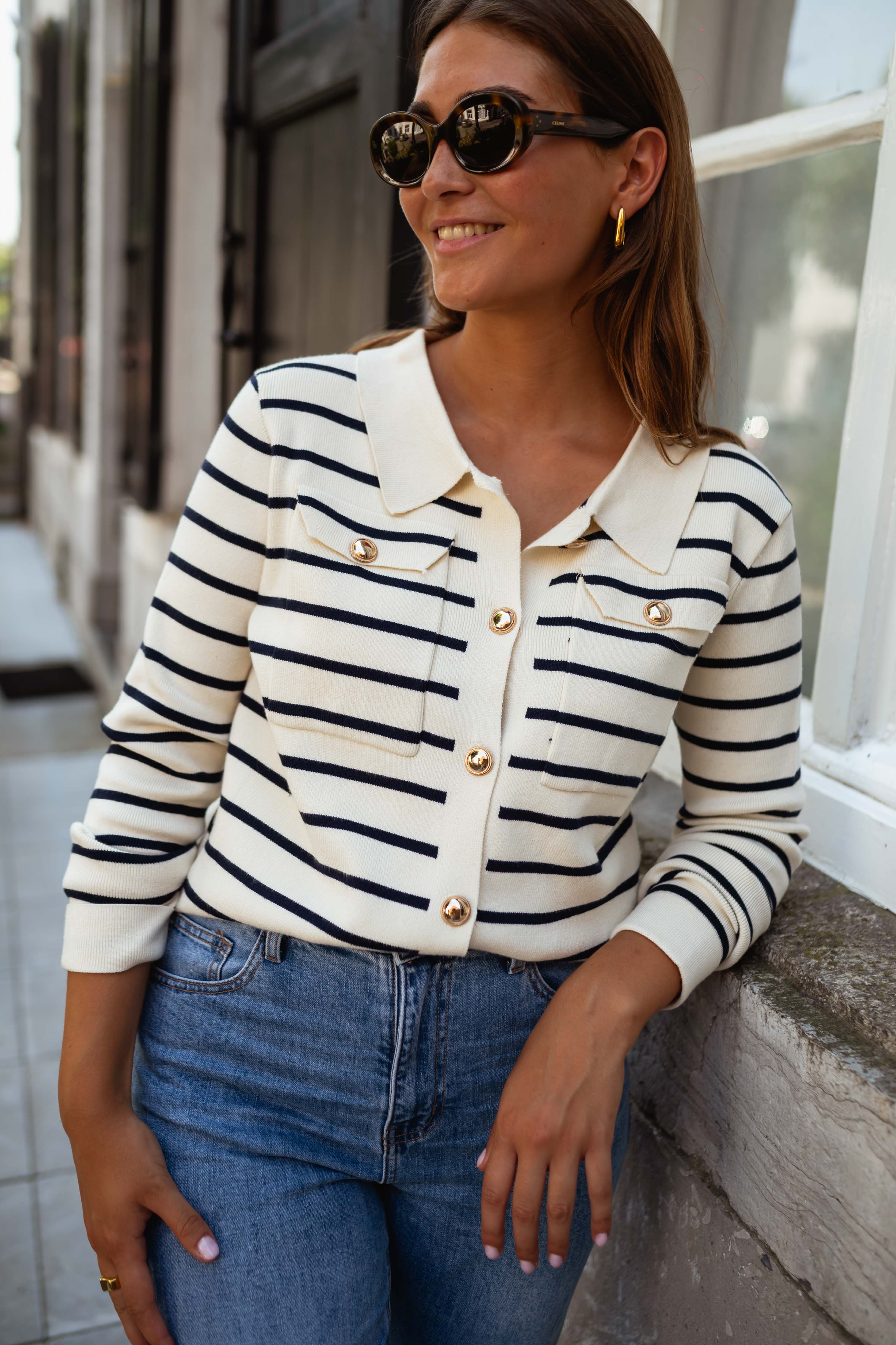 Striped Kala Cardigan - Image 4
