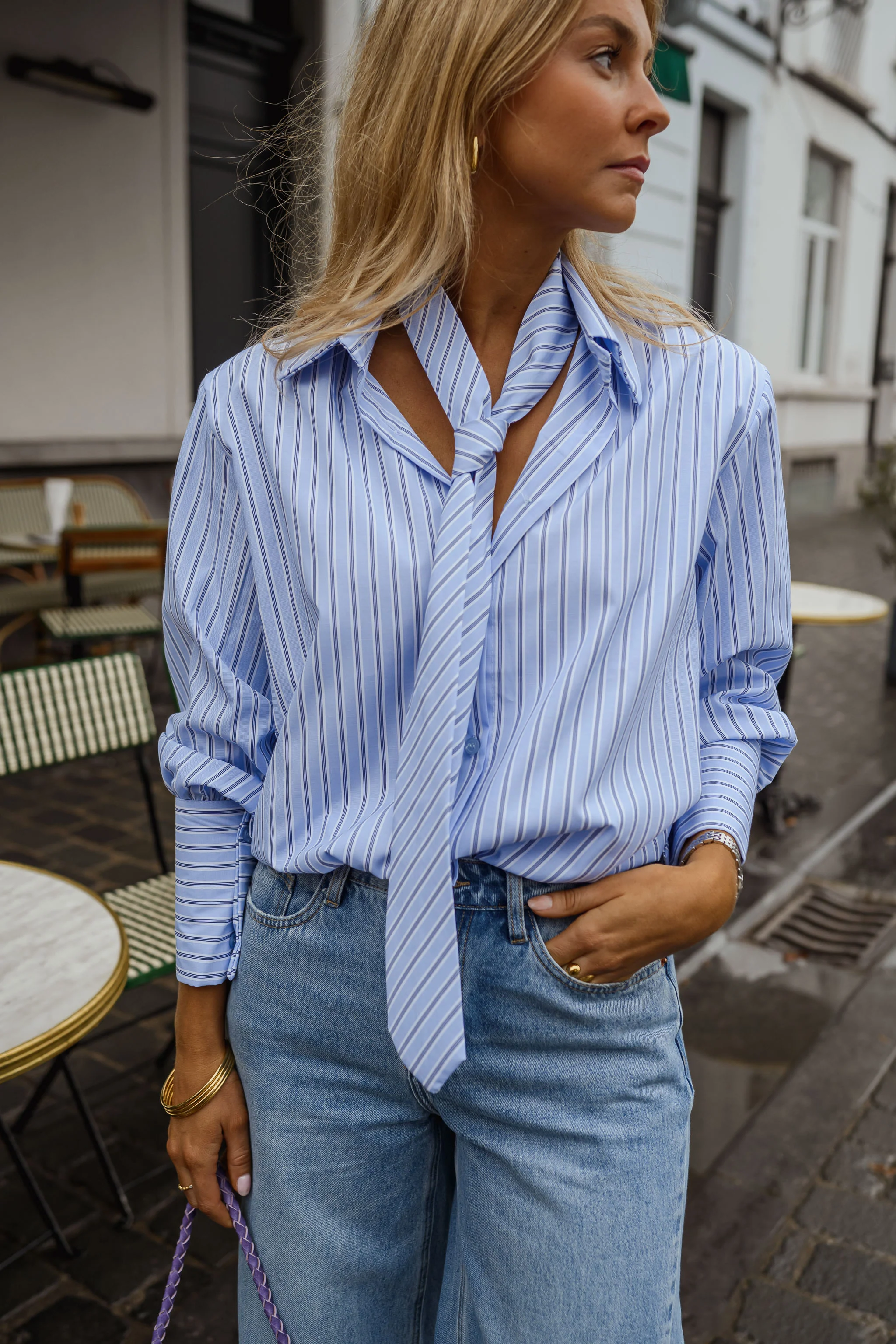 Striped Regina Shirt - Image 7