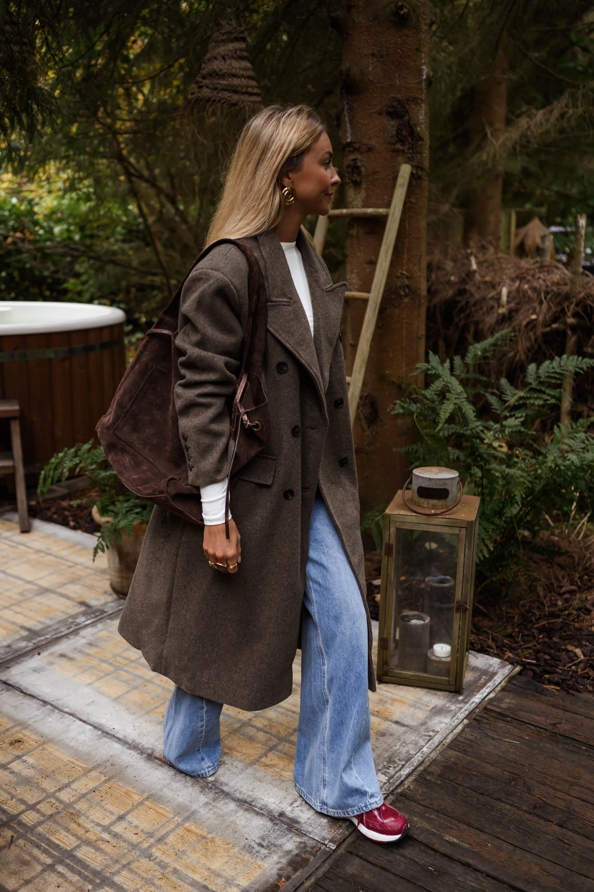 Taupe Blake Coat - Image 3