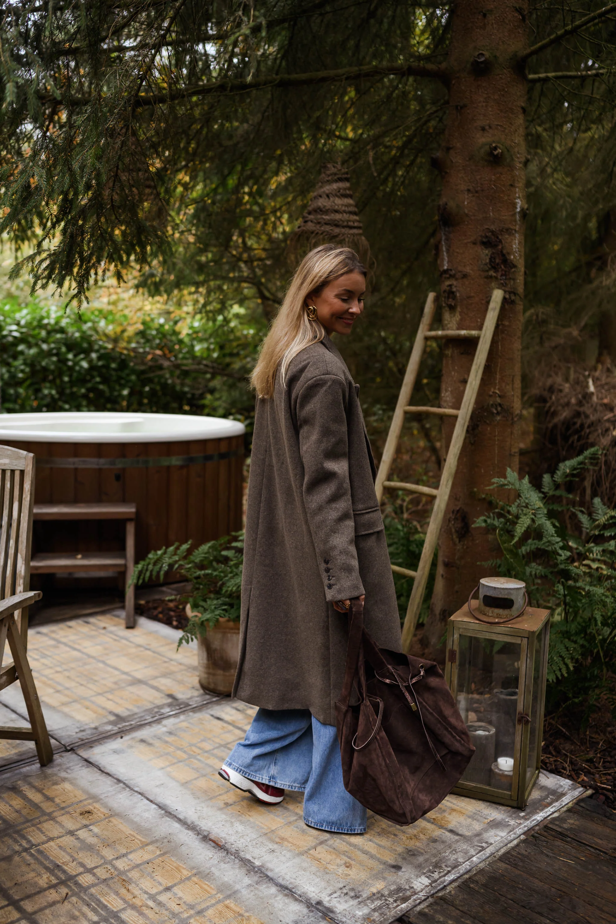 Taupe Blake Coat - Image 6