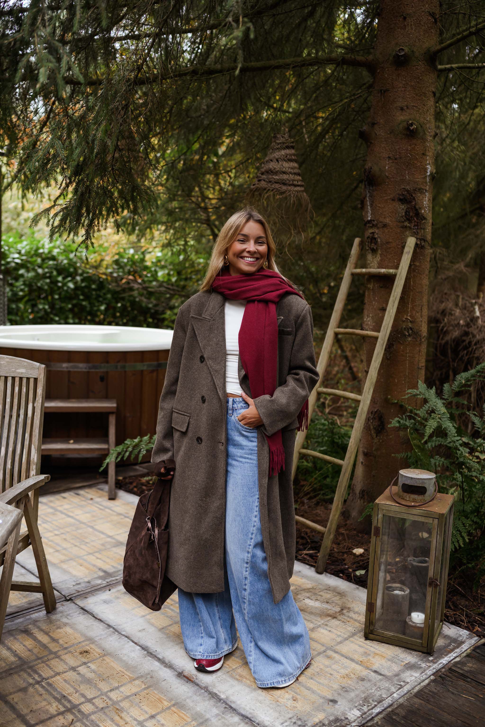 Taupe Blake Coat - Image 7