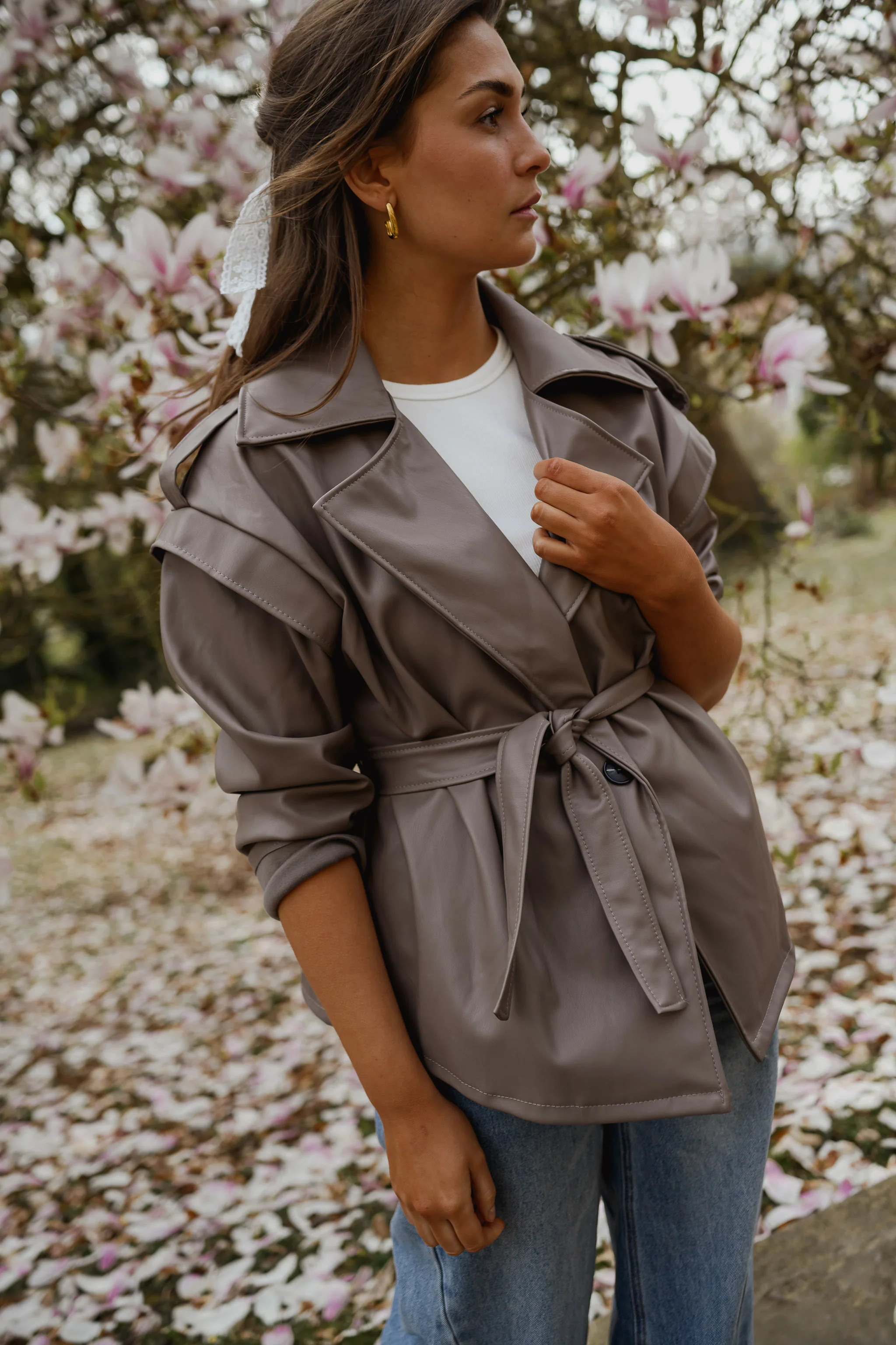 Taupe David Jacket - Image 3