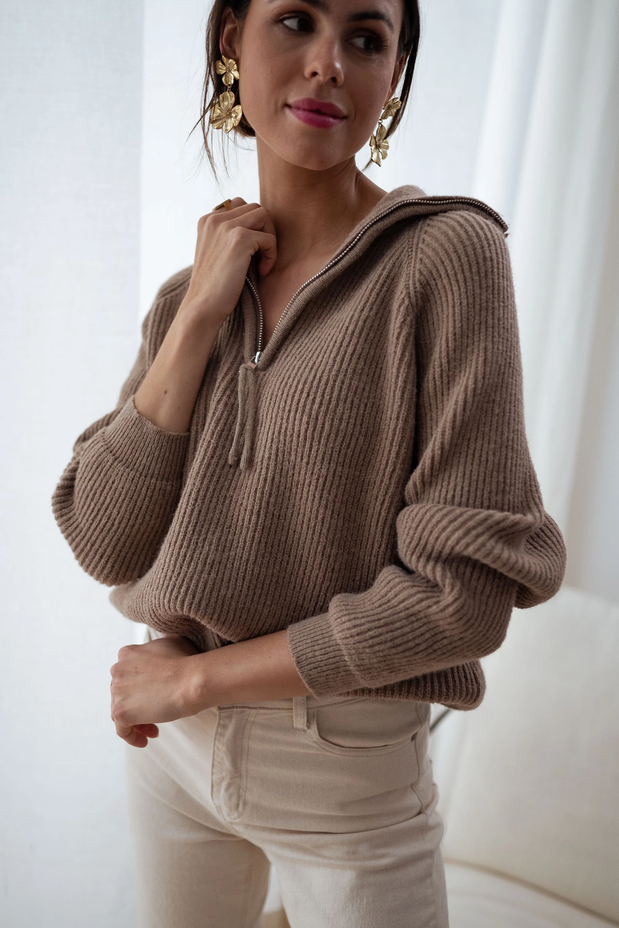 Taupe Eddy Sweater - Image 5