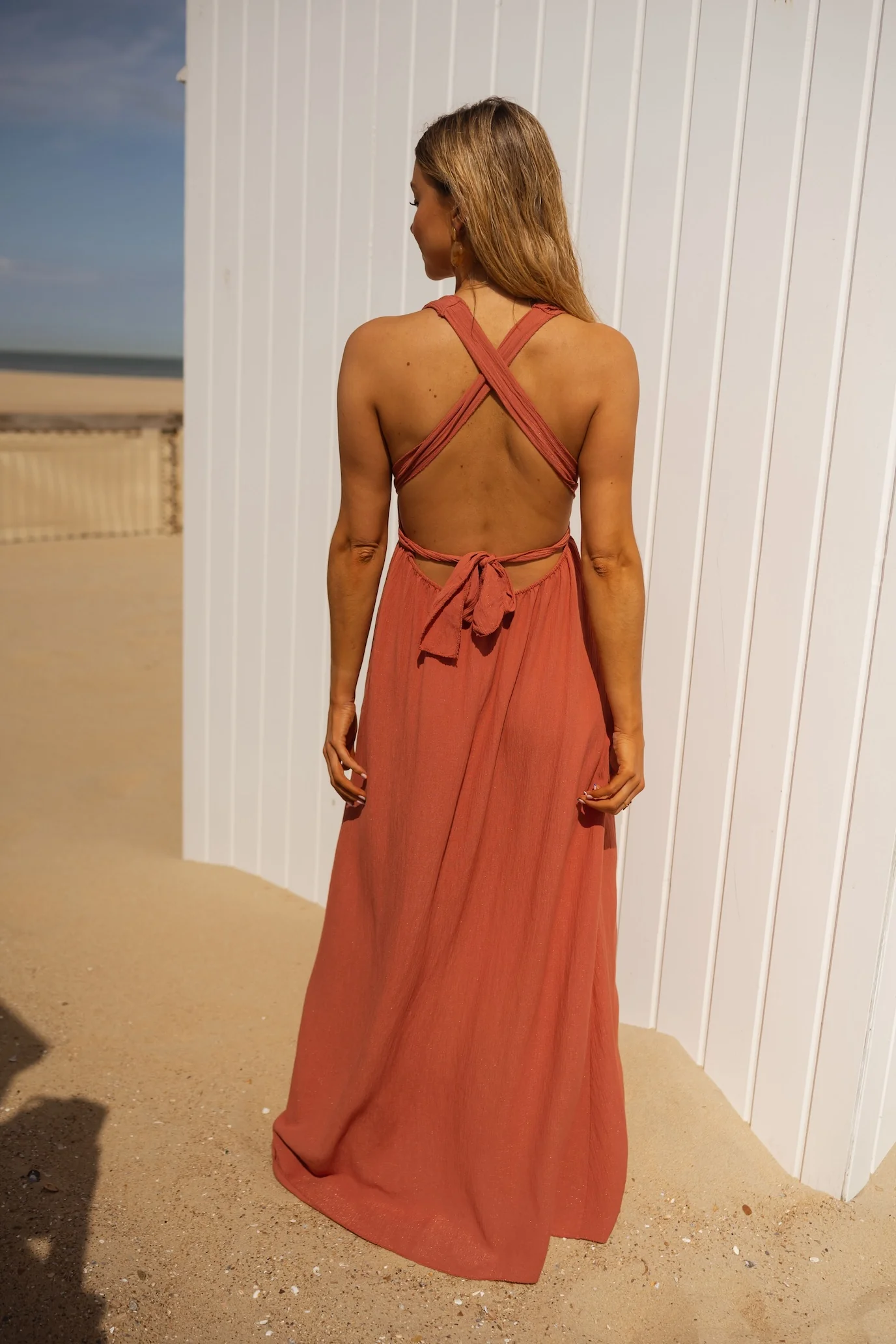 Terracotta Yse Dress - Image 2