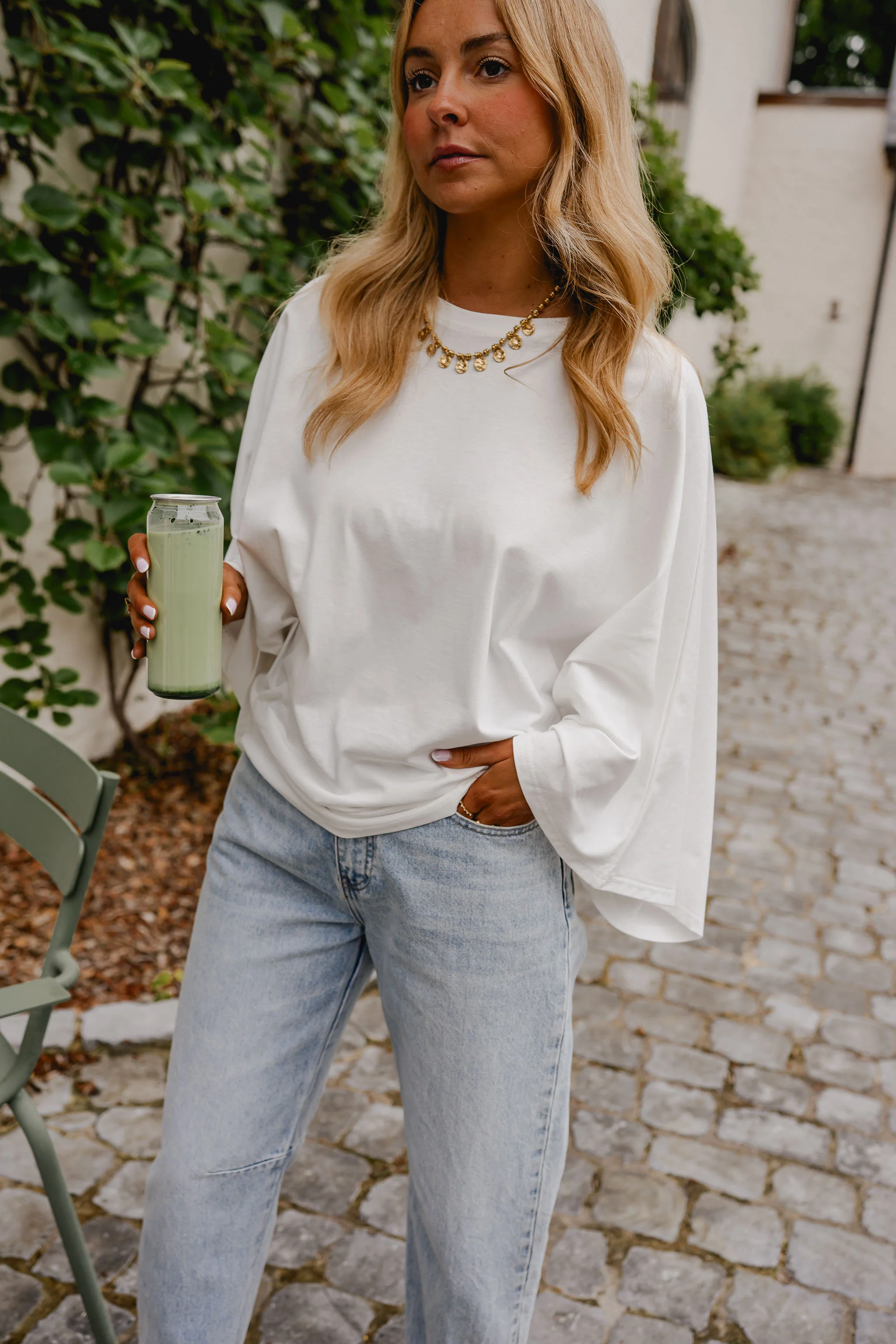 White Bene T-Shirt - Image 5