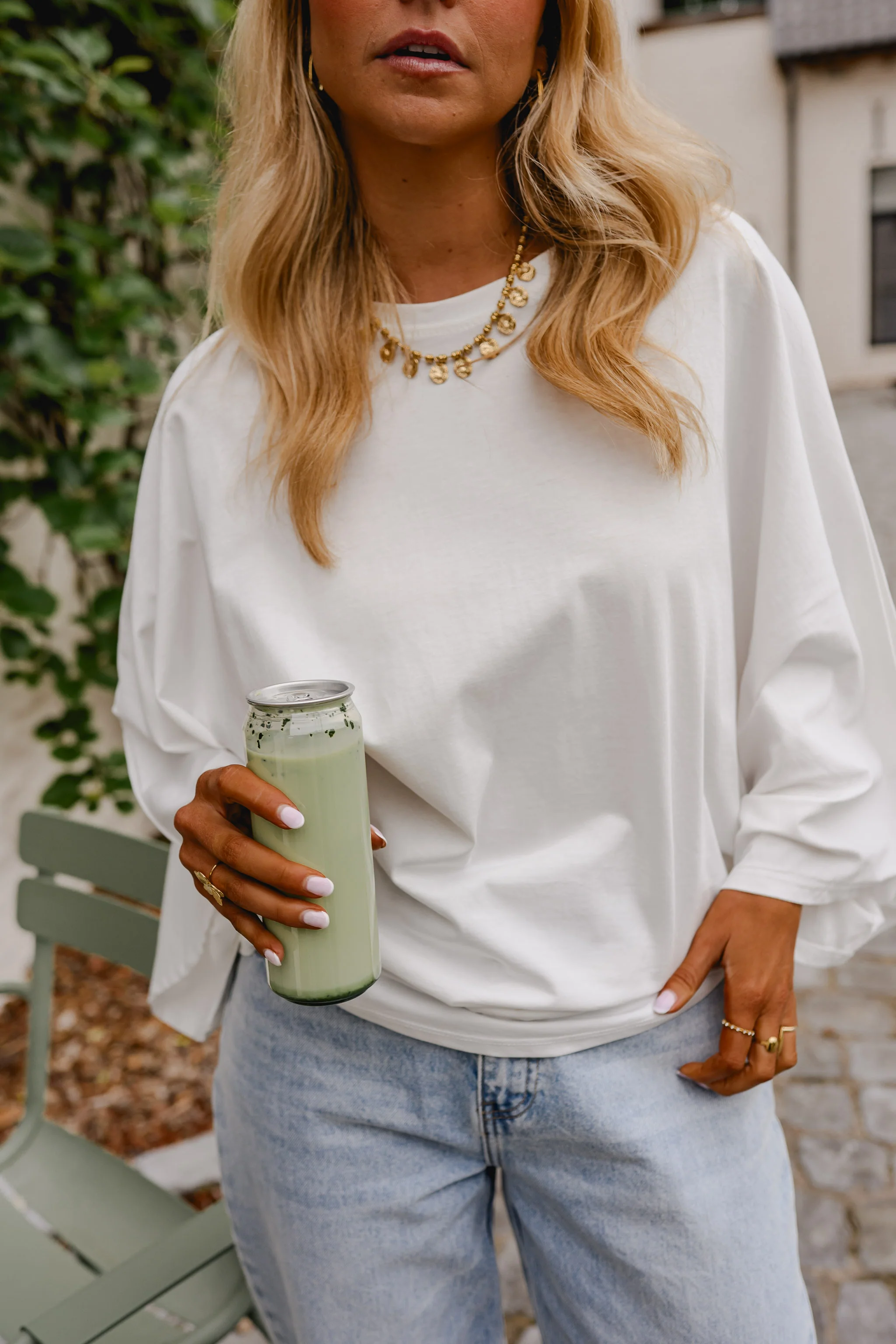 White Bene T-Shirt - Image 6
