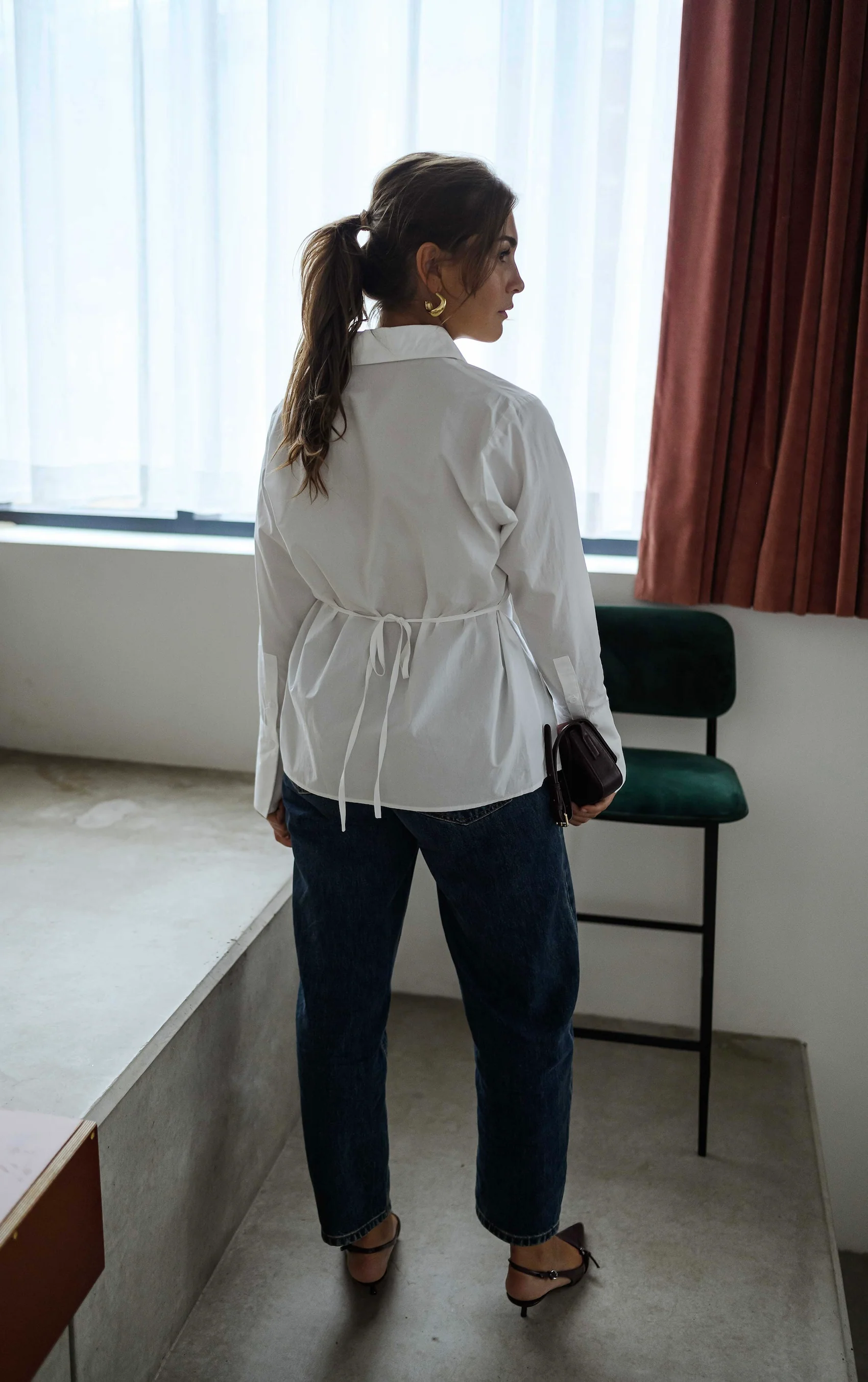 White Evolene Shirt - Image 6