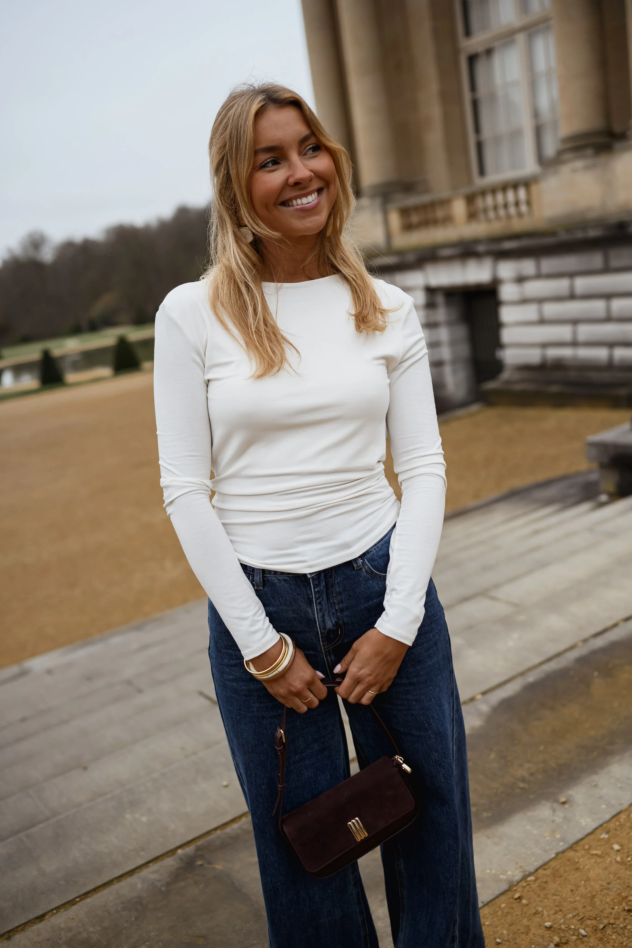White Faye T-shirt - Image 3