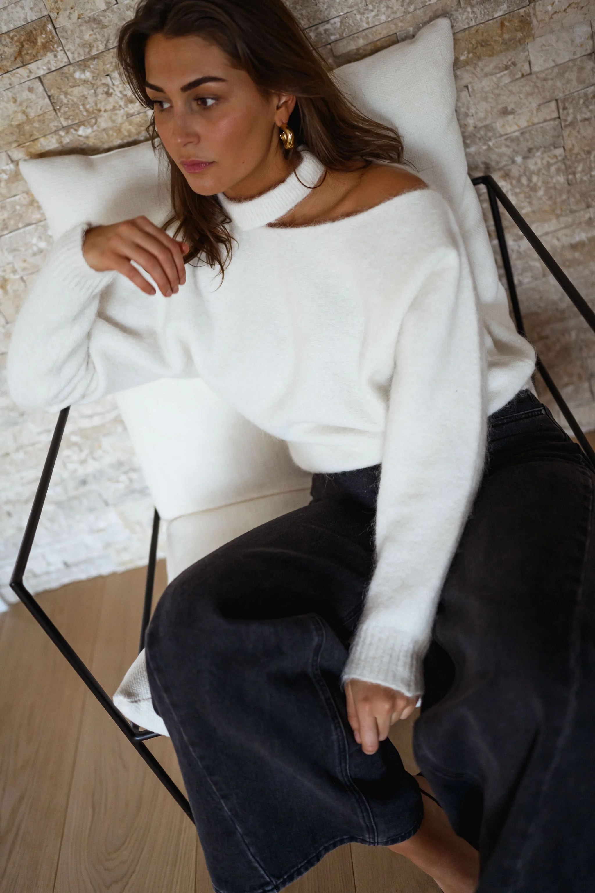 White Nuala Sweater - Image 6