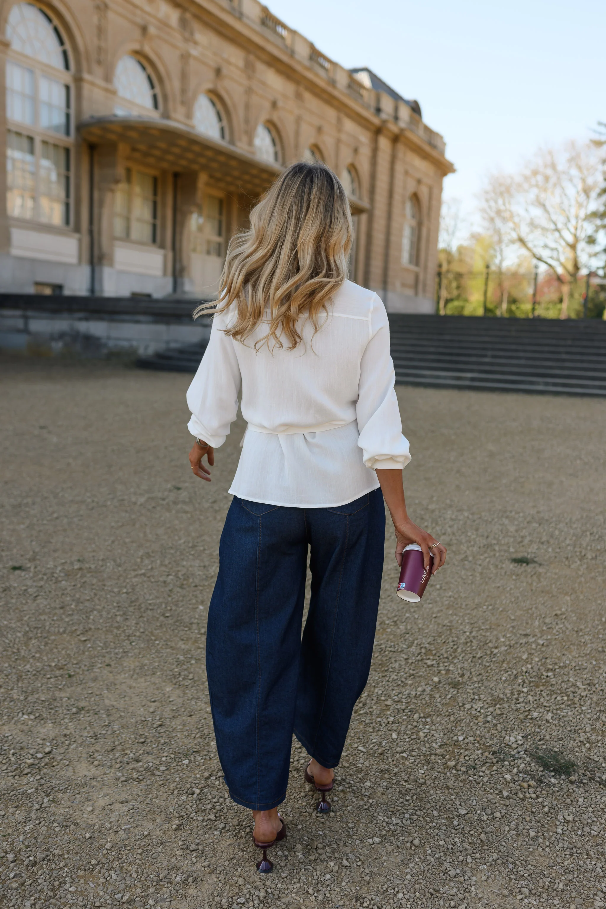 White Ophe Blouse - Image 13