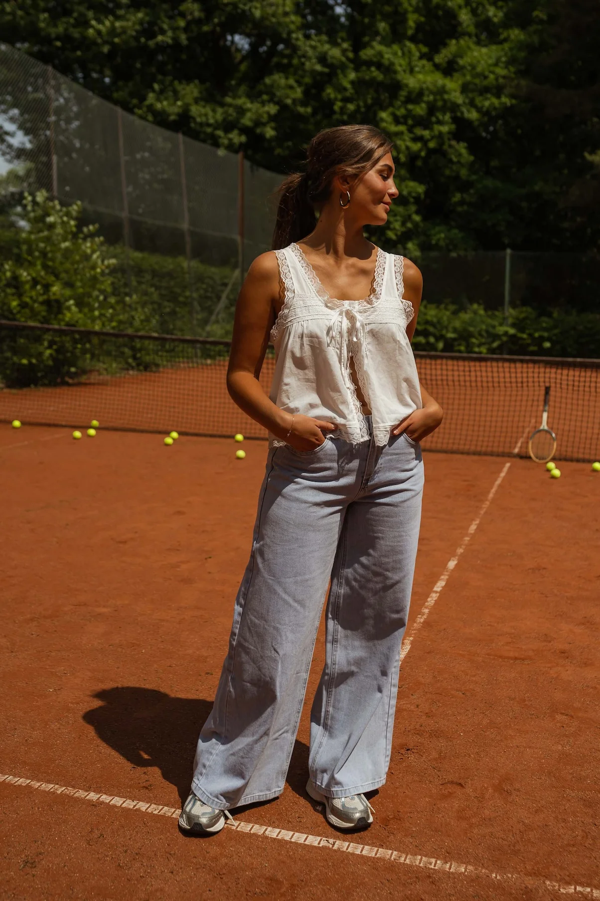 White Victoria Lace Top - Image 3