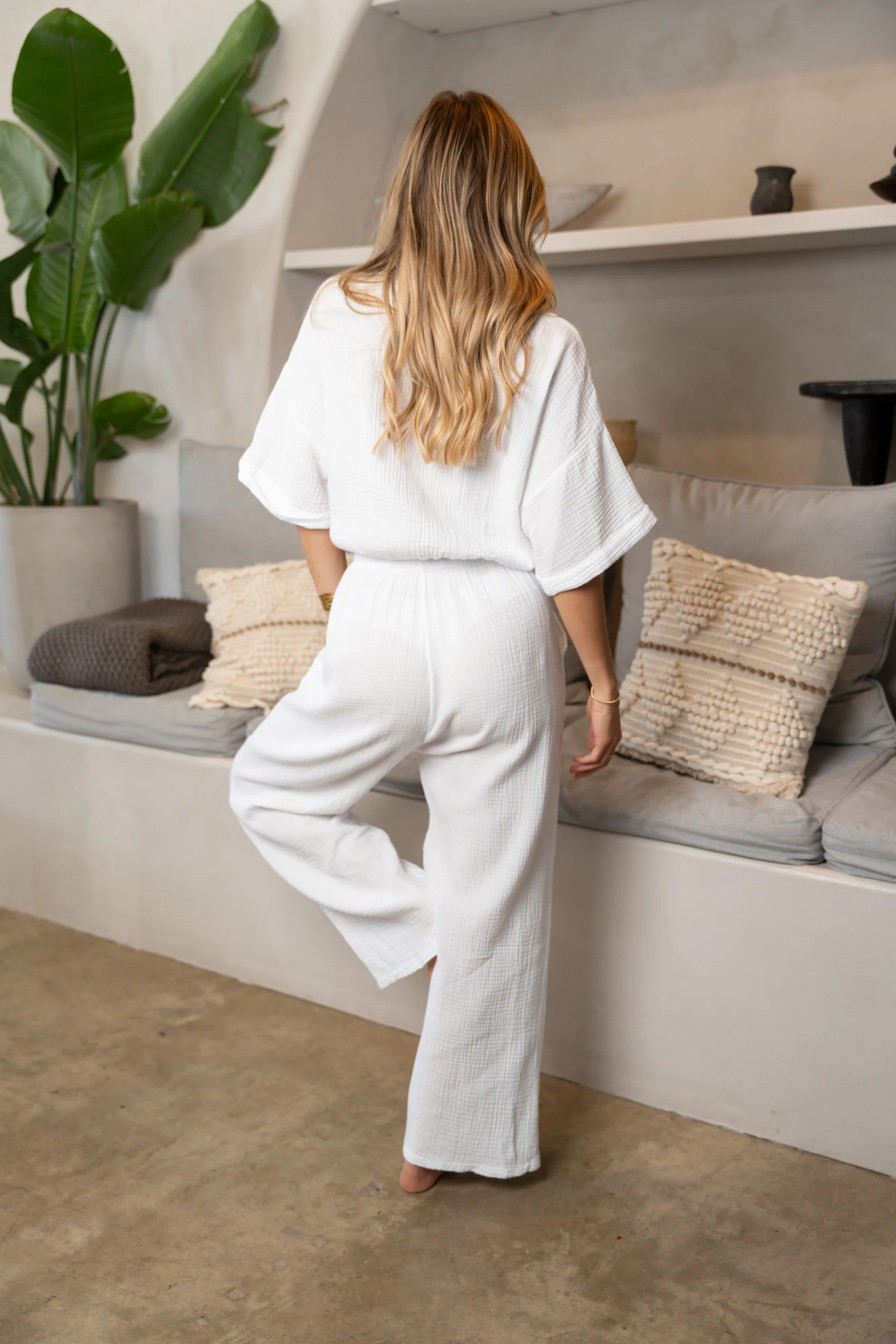White Toma Jumpsuit - Image 7