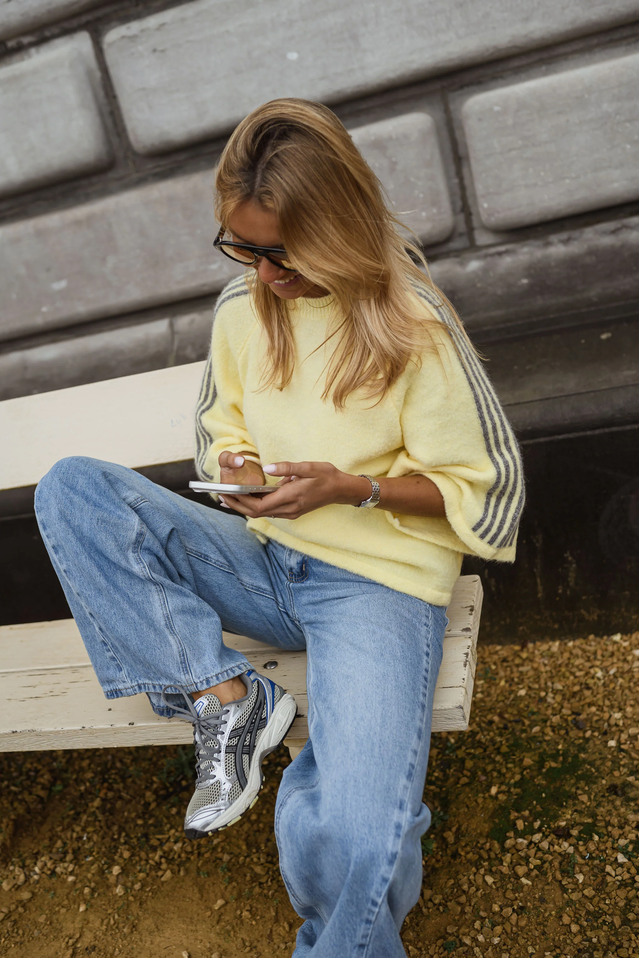 Yellow Larry Sweater - Image 3