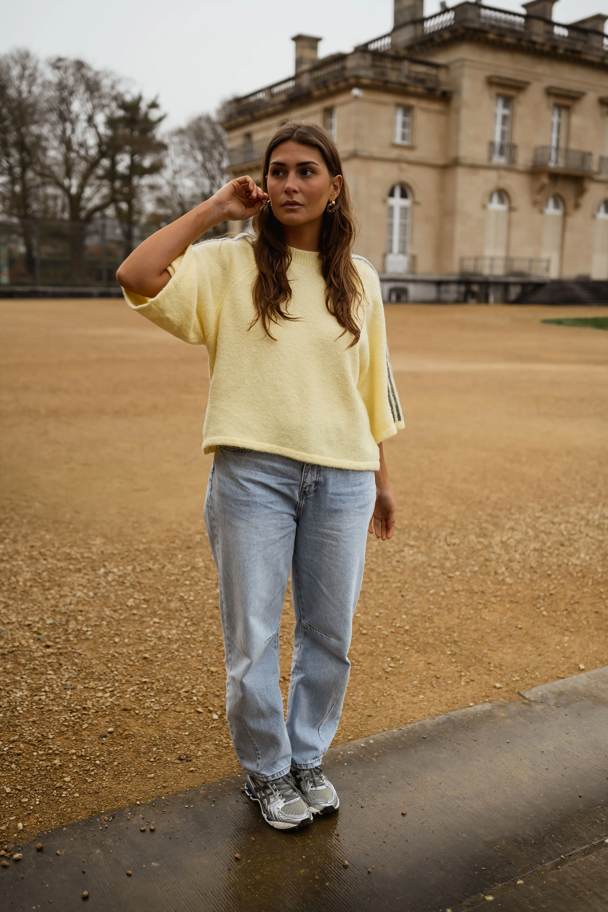 Yellow Larry Sweater - Image 9