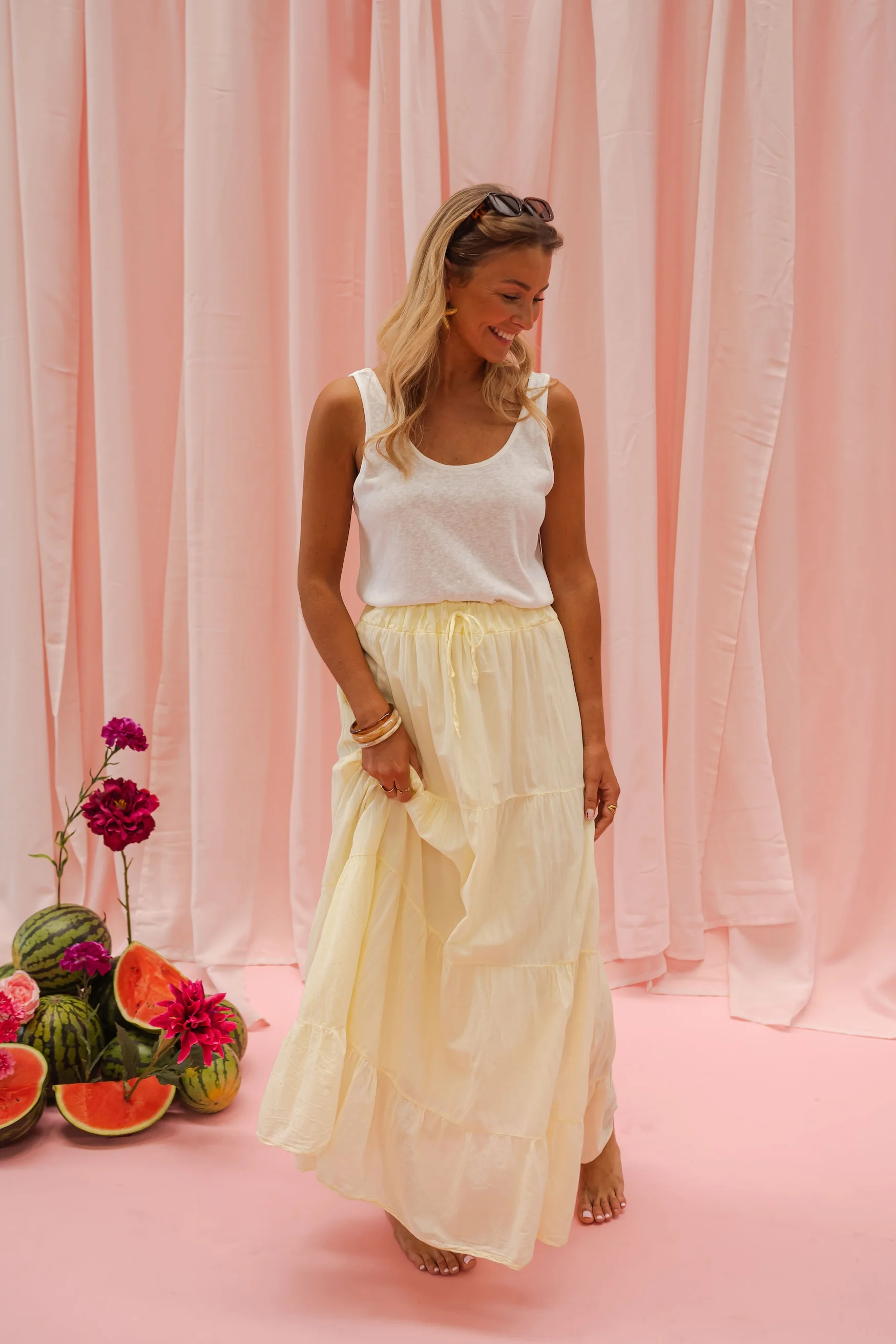 Yellow Madel Skirt - Image 3
