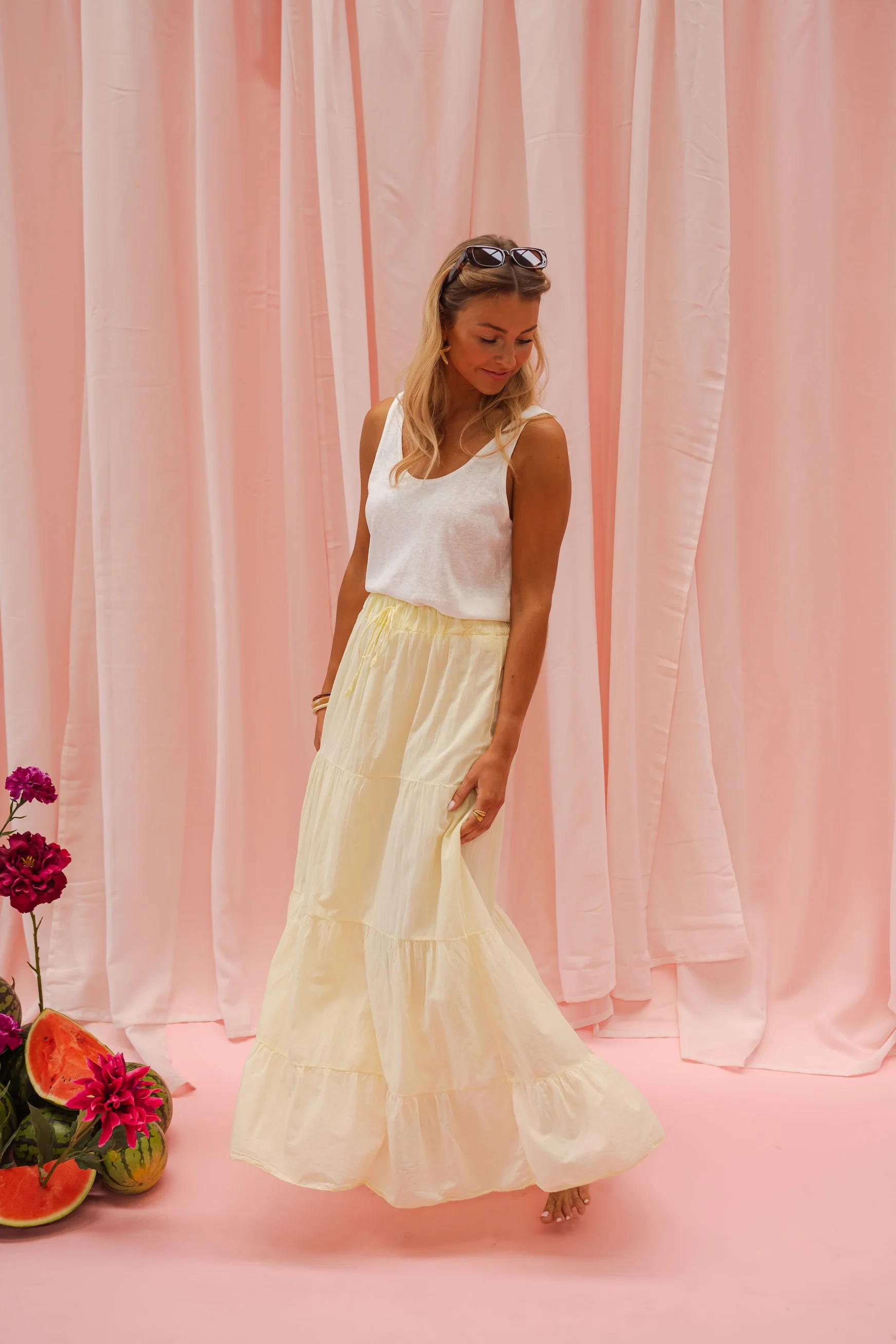 Yellow Madel Skirt - Image 9