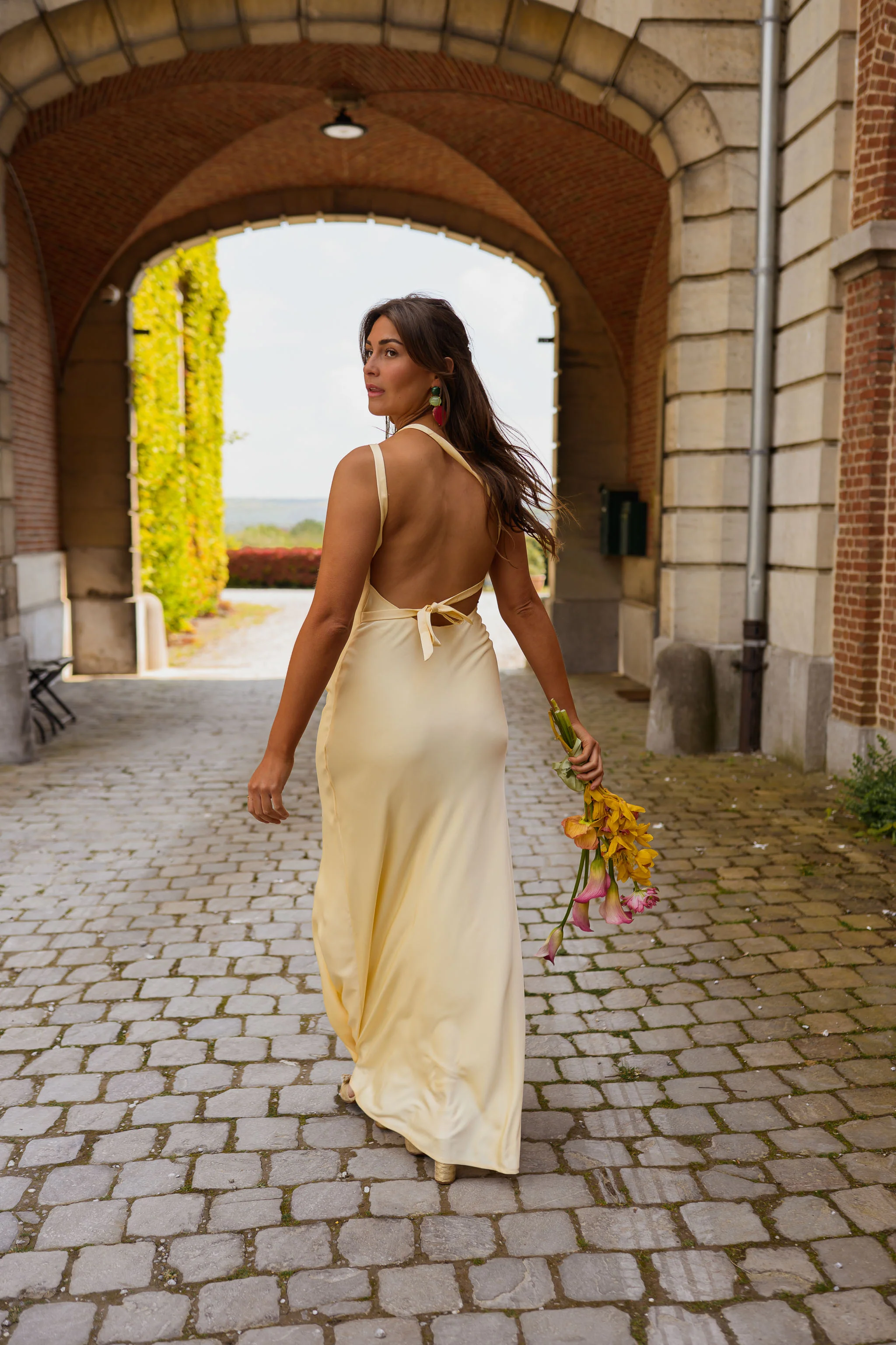 Yellow Mira Dress - Image 4