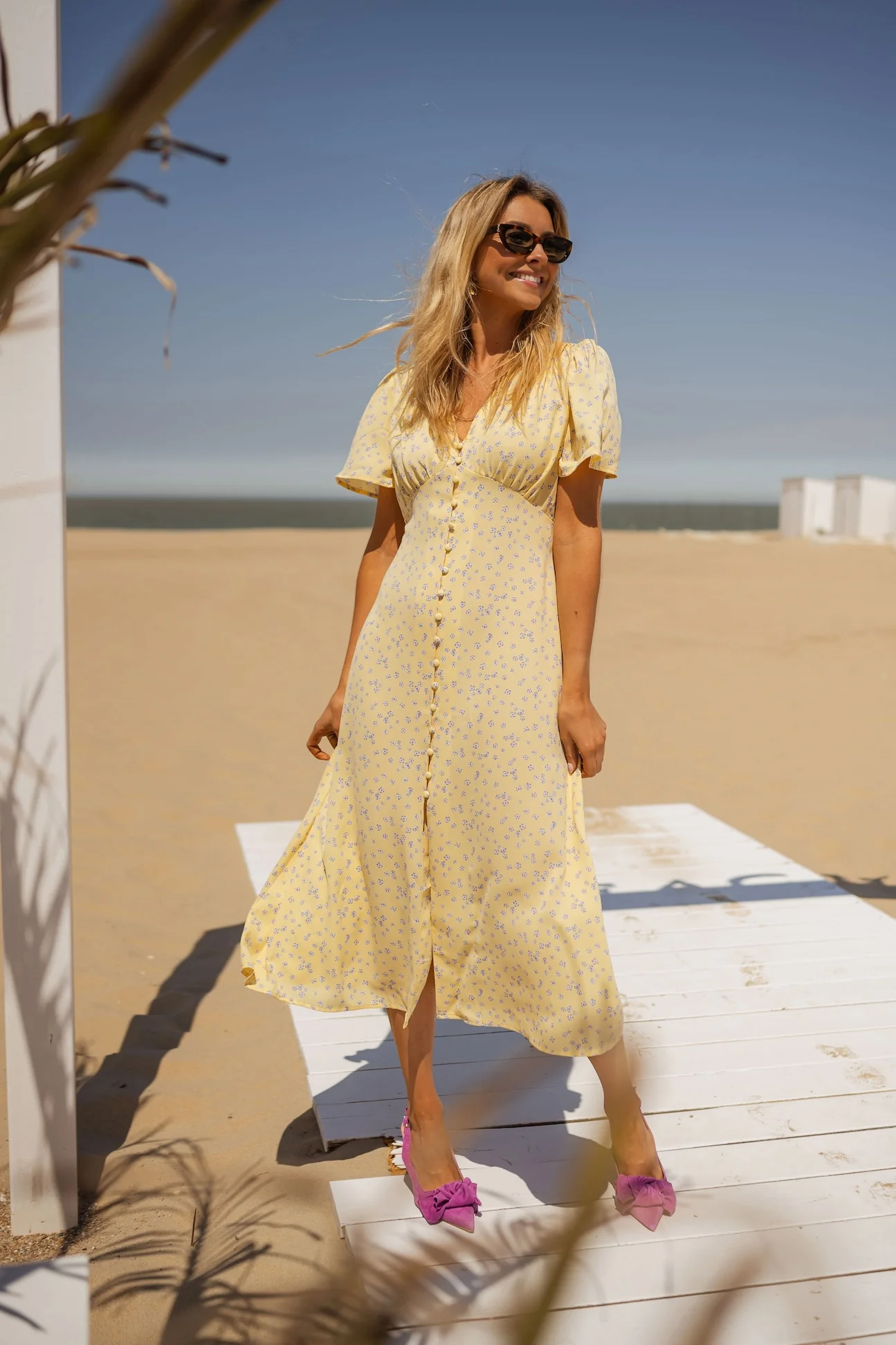 Yellow Sutton Dress - Image 9